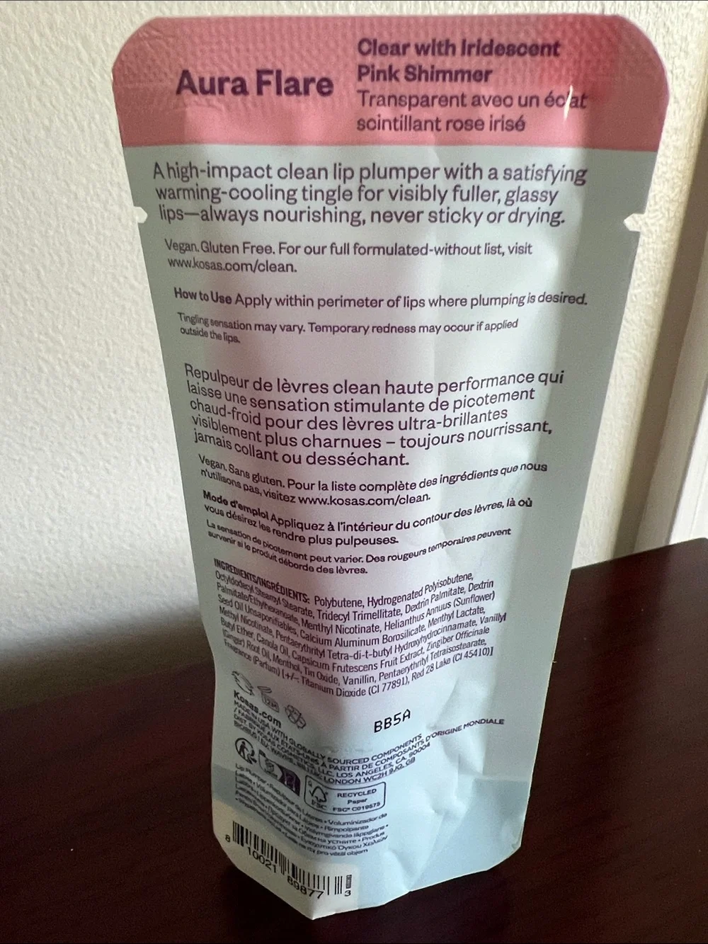 Kosas Lip Pulse in Aura Flare
